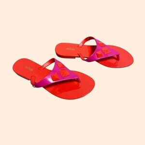 Melissa Red Jelly Sandals